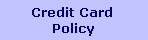 Credit Card 
Policy