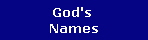 God's 
Names